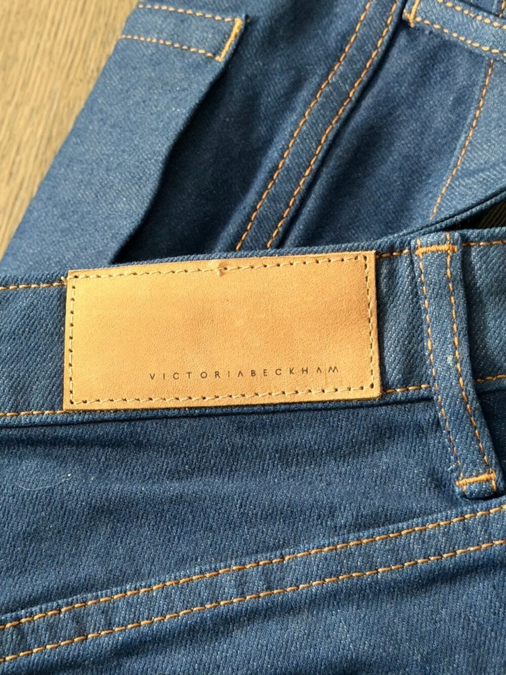 VICTORIA BECKHAM Womens's Navy and Blue Jeans size 28 - Picture 6 of 10